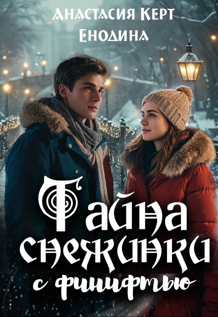 Тайна снежинки с финифтью (Анастасия Керт Енодина)