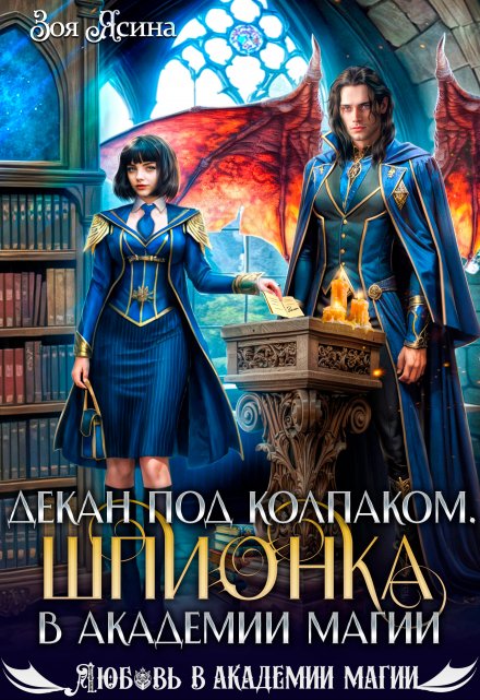 Декан под колпаком. Шпионка в академии магии (Зоя Ясина)